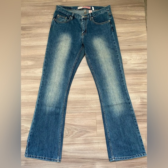 Buffalo David Bitton Denim - Vintage Y2K distressed Buffalo bootcut straight leg denim jeans